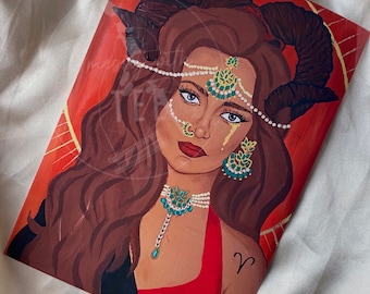 ARIES Desi Horóscopo PRINT (no lienzo)