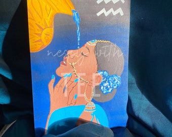 AQUARIUS Desi Horoscope Print