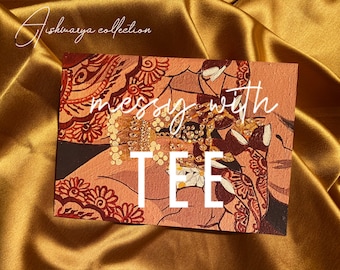 Aishwarya Collection P R I N T 3/3 - Pendiente