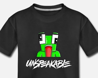 Camiseta infantil USPEAKABLE YouTube Gamer - Camiseta para niño y niña - 100 % algodón - Regalo perfecto - Disponible en 9 colores
