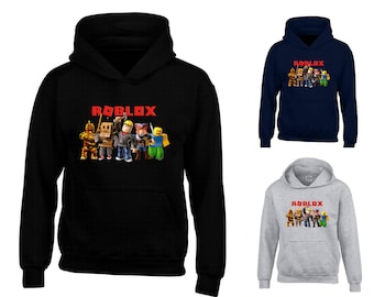 Kids ROBLOX Gaming Hoodie 2021 - YouTube Gamer - Fun Character Clothing - Boys & Girls Hooded Sweatshirt - Perfect Winter Gift