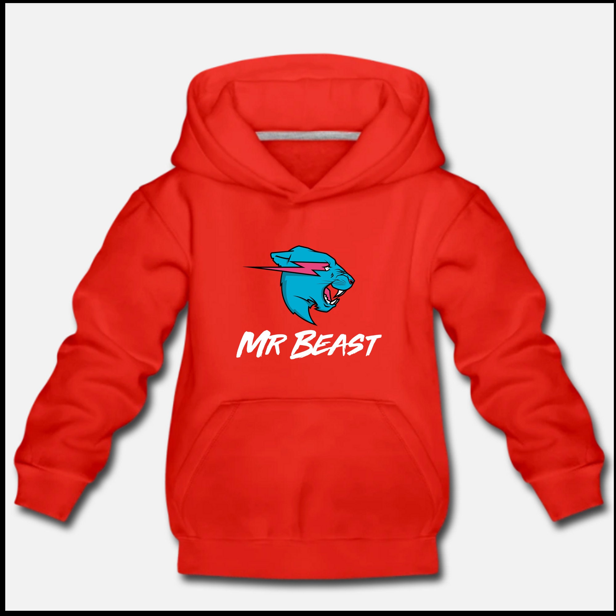 Mr beast joker red hoodie hotsell