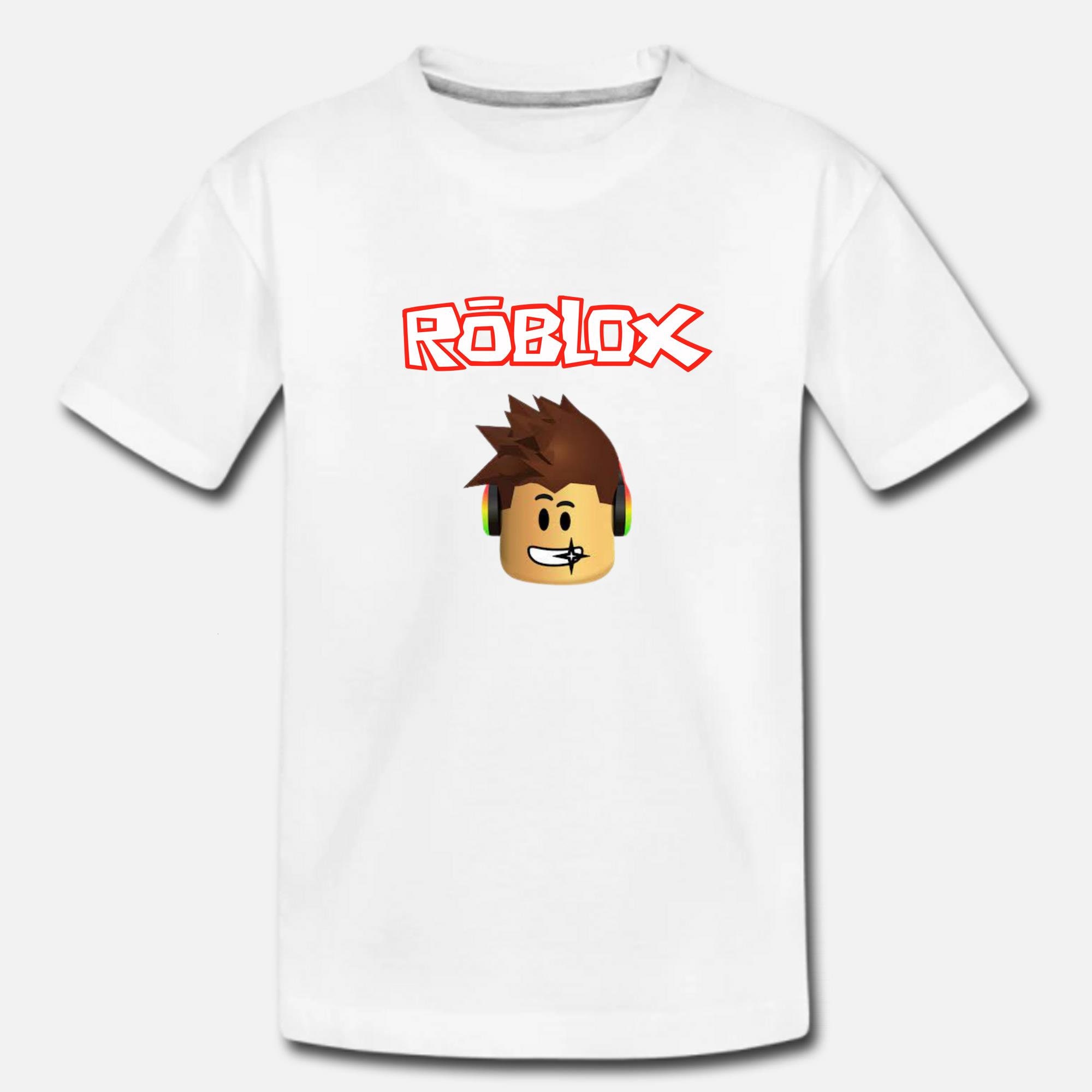 Thombase Children Roblox T-Shirt Kids' Games Family Gaming Team Tee Shirt  Breathable Cotton Top for Girls Boys Teens (120(4-5 Years), blue2) :  : Clothing, Shoes & Accessories