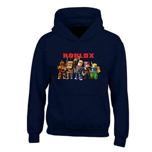 Kids ROBLOX Gaming Hoodie 2021 YouTube Gamer Fun Character Clothing Boys & Girls Hooded Sweatshirt Perfect Winter Gift image 3