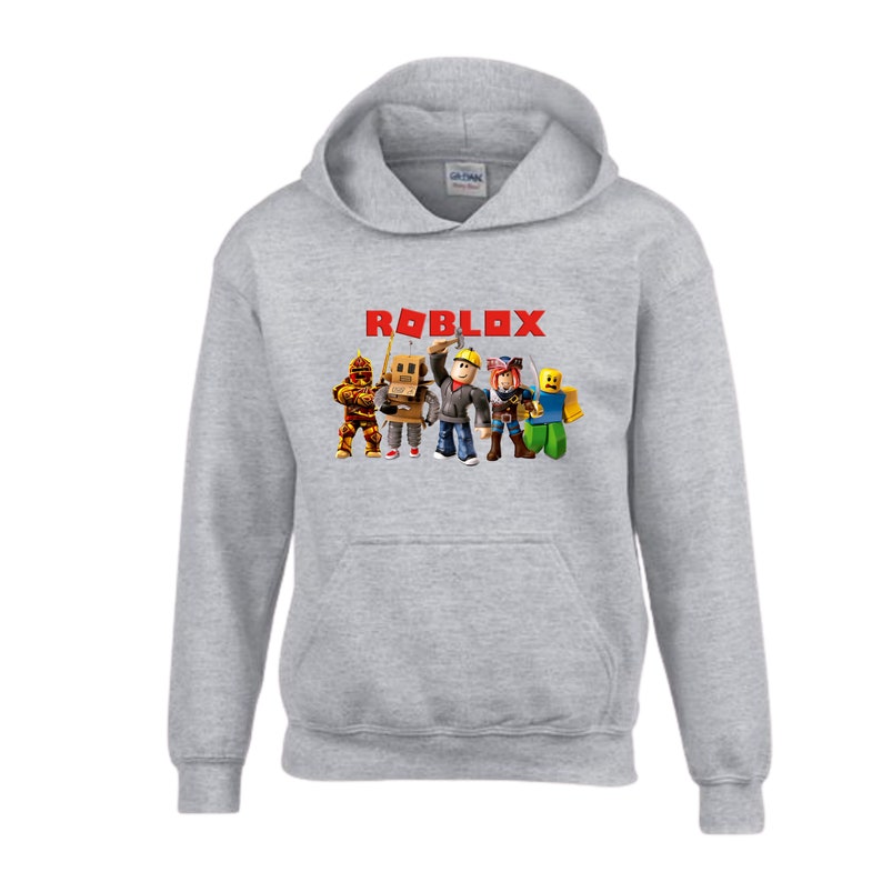 Kids ROBLOX Gaming Hoodie 2021 YouTube Gamer Fun Character Clothing Boys & Girls Hooded Sweatshirt Perfect Winter Gift image 4