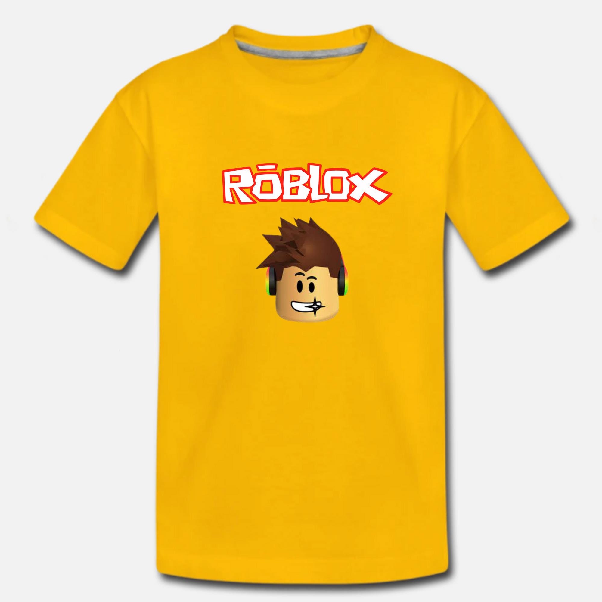 Thombase Children Roblox T-Shirt Kids' Games Family Gaming Team Tee Shirt  Breathable Cotton Top for Girls Boys Teens (120(4-5 Years), blue2) :  : Clothing, Shoes & Accessories