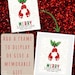 Merry Mistletoes Foot Print Christmas Keepsake/ Christmas Craft/ DIY ...