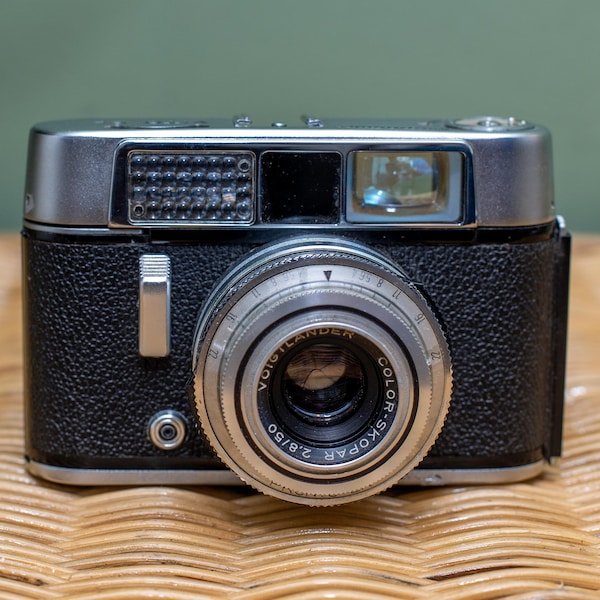 Voigtlander VITO CL Vintage  Film Camera w/ 50mm f2.8 Lens + original Strap and Case