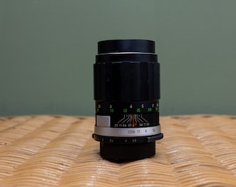 Soligor Auto 135 mm 1:3.5 Lens M42 Mount + Sunshade