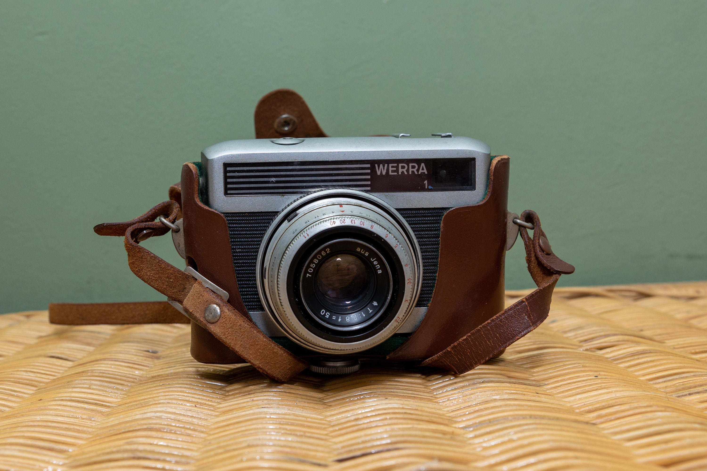 Werra 1 Vintage Camera + Carl Zeiss Tessar 50mm F2.8 Lens +