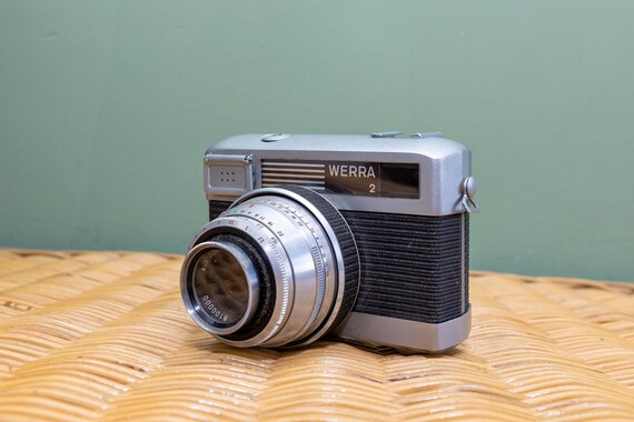 Werra 2 Vintage Camera + Carl Zeiss Tessar 50mm F2.8 Lens +