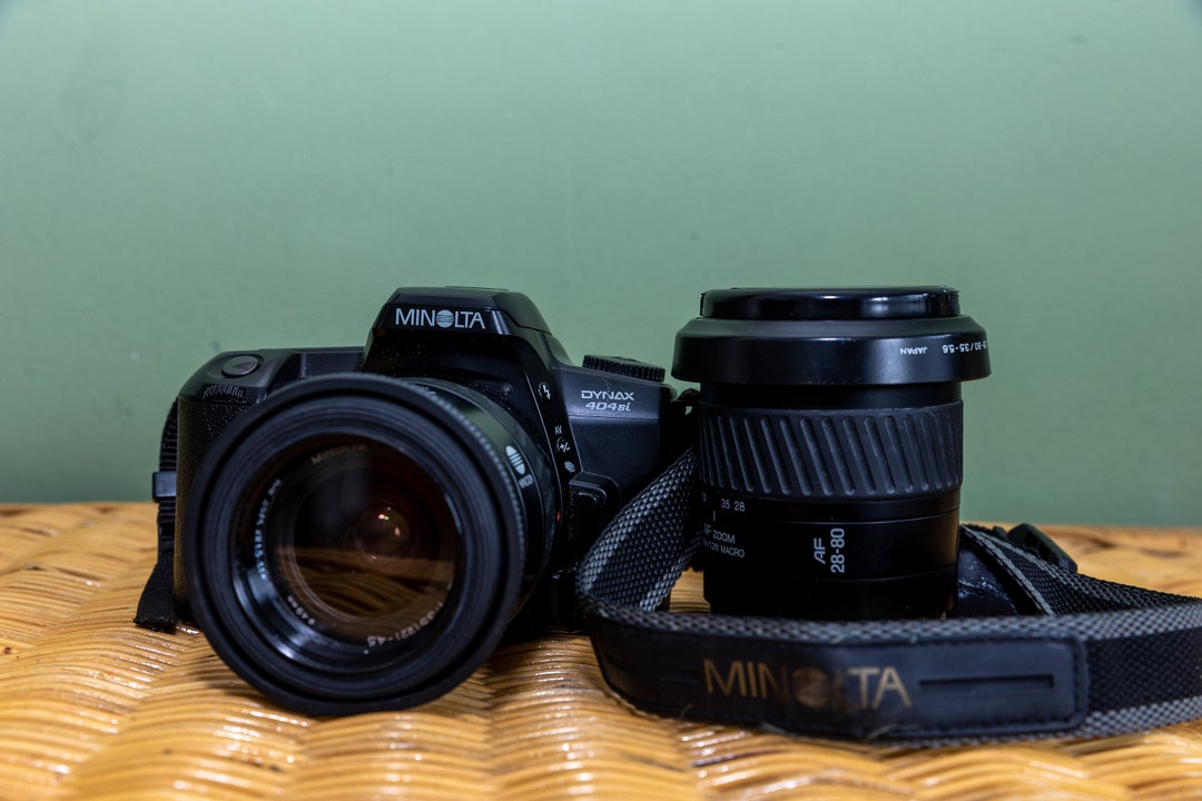 Analog Camera MINOLTA DYNAX 404si Film Camera With 3570 Mm Etsy UK