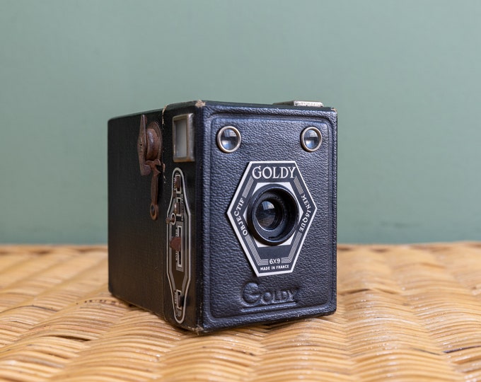 Appareil Photo Goldstein Goldy Metabox – 6x9 – Box Camera Vintage – Fabriqué En France