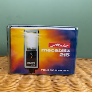 Vintage Flash Metz 215 mecablitz