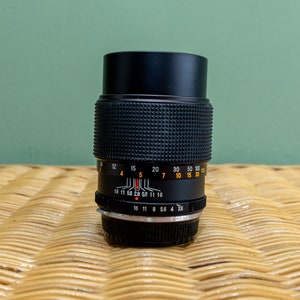 Kenlock automatic MC 135mm f/2.8 Lens in Olympus OM Mount
