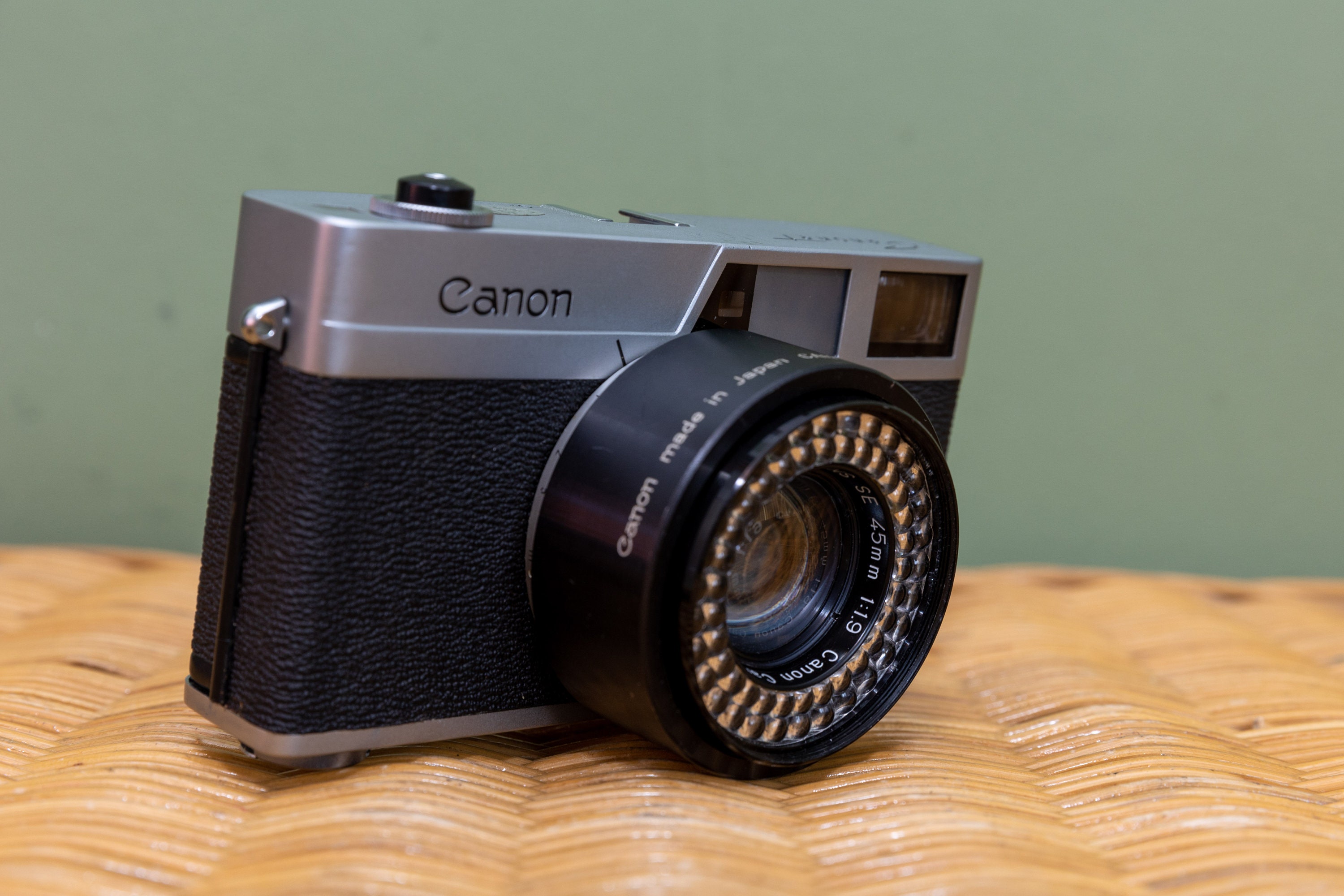 Vintage Canon Canonet SE: 45mm F1.9 Film Camera - Etsy