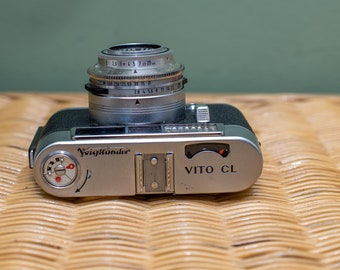 Voigtlander VITO CL ビンテージ フィルム カメラ (50 mm f2.8 レンズ