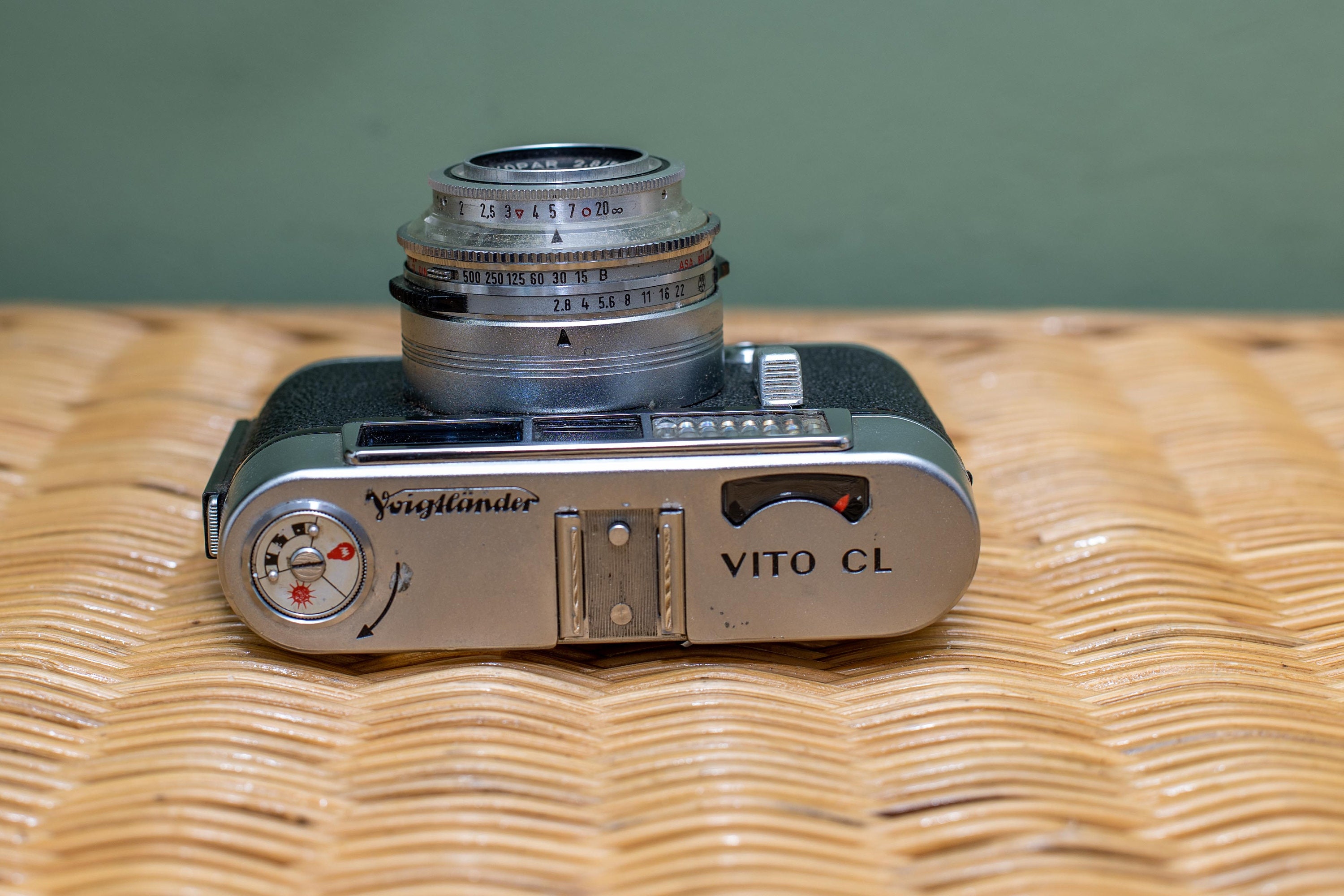 Voigtlander VITO CL ビンテージ フィルム カメラ (50 mm f2.8 レンズ