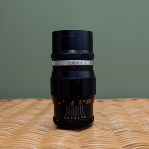 Rubica 135mm f3.5 Vintage lens MT42 screw mount