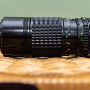 Canon FD 70-150mm f/4.5 zoom lens