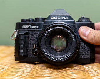 Cosina CT1 super 35mm camera w/ 50mm f1:2 lens