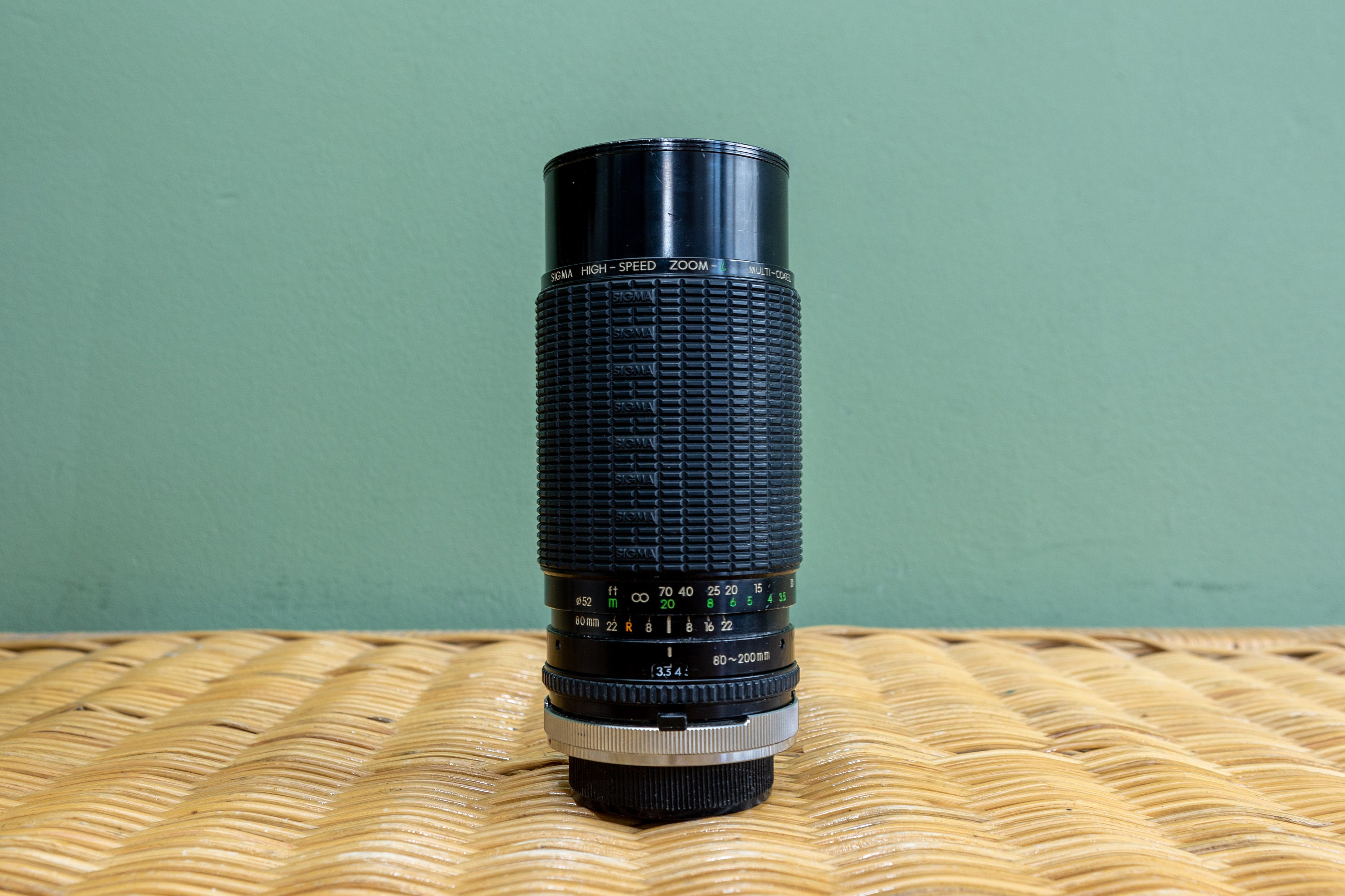 SIGMA 80-200mm 望遠ズームレンズ SIGMA-XQ HIGH-SPEED ZOOM 80-200mm F3.5 | Camera Museum by