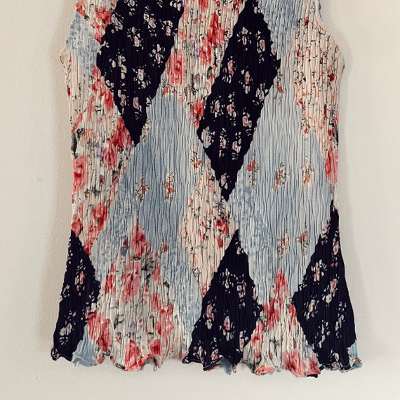 Vintage patchwork print tank - image 3