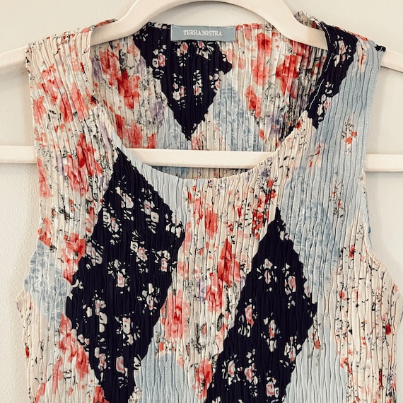 Vintage patchwork print tank - image 2