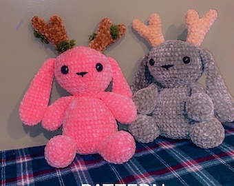 Schema all'uncinetto: June the Jackalope
