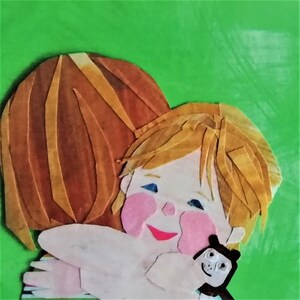 ¡Todo lo que necesitas es amor! Postal, tarjeta de felicitación, A6, impresión de arte, saludo de amor