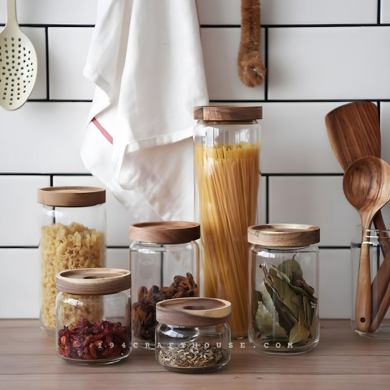 194GiftHouse Glass Jar