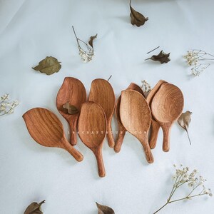 Handcrafted wood scoop Measuring spoon Personalized kitchen gifts