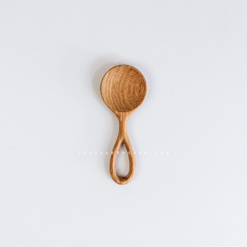 194GiftHouse Doussie Wood Spice Spoon