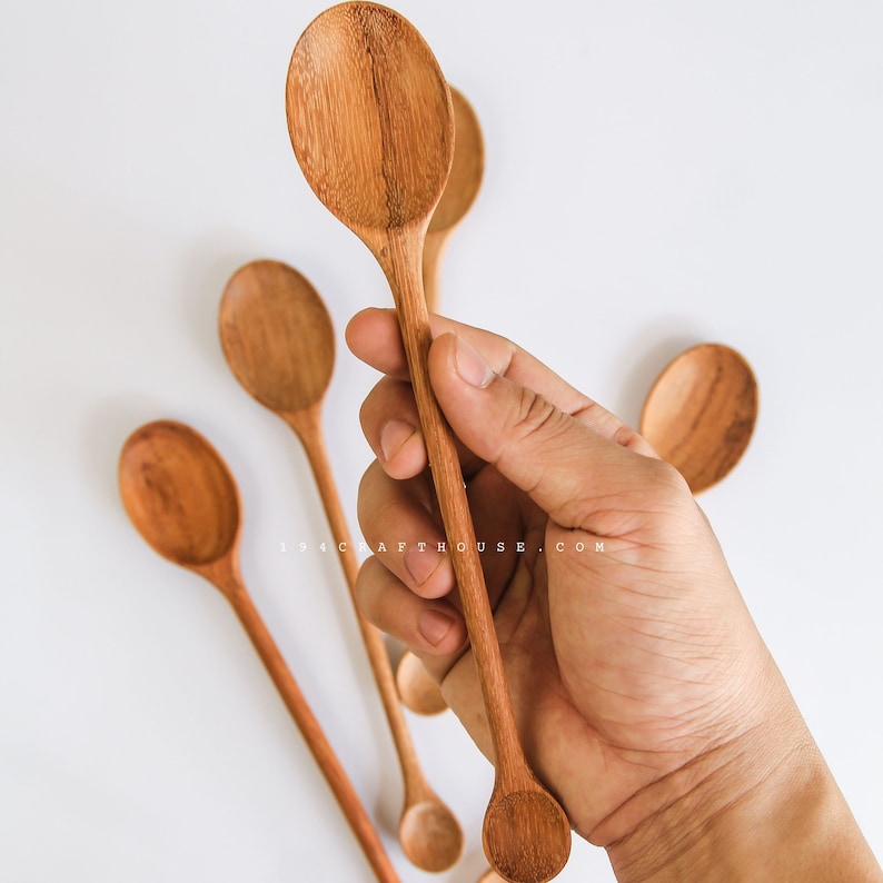 194GiftHouse Wooden Spoon - Thumbnail 3