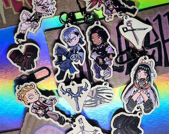 Gachi Trash Dangle Jinki Eco Wood Keychains
