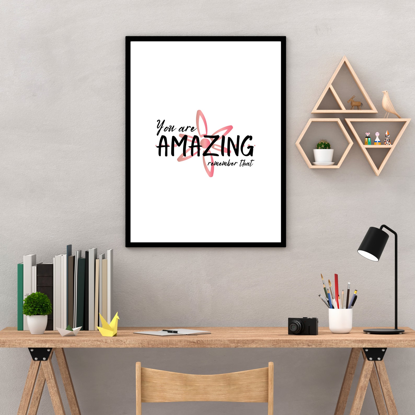 You Are Amazing Wall Art Digital Print Inspiring Home Decoration Instant Download Positive