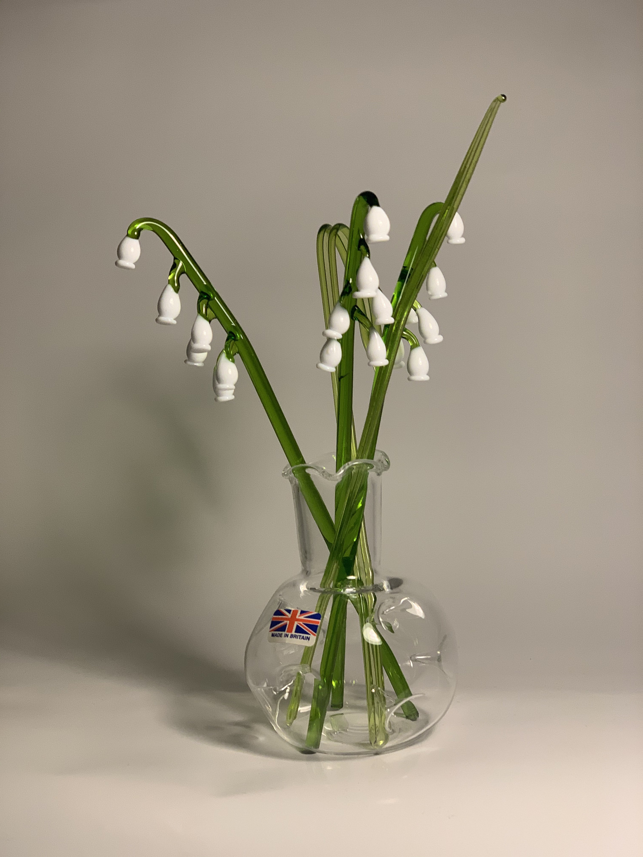Hand Made Glass Lily of the Valley Flowers Etsy