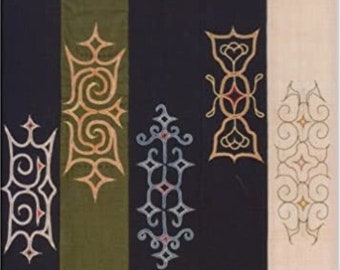 Meiko Tsuda Introduction to Ainu Embroidery (Chijiri Edition) - Japanese Craft Book