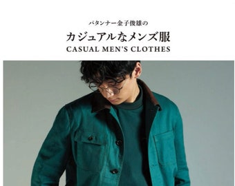 Patterner Toshio Kaneko's casual men's clothing  - Japanese Sewing Patterns
