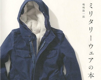 MENS Military Hardware Jacket Book  - Japanese Sewing Patterns Craft Book