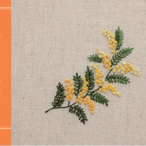 Flowers Embroidery Mini Book (ONDORI-BOOKS)  - Japanese Embroidery Craft Book