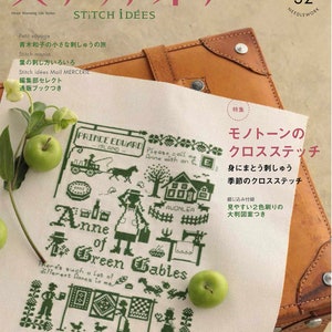 STITCH IDEES - Heart warming Life Series Vol. 32 - Embroidery Needle Work - Japanese Craft Book