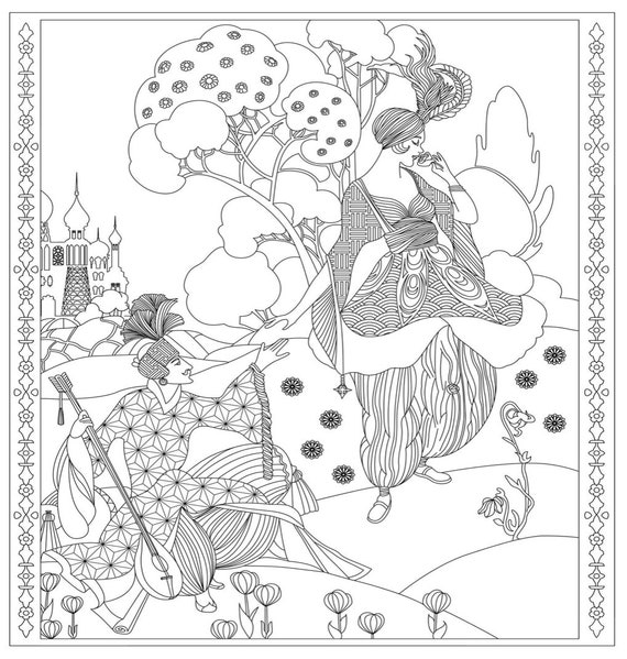 Relaxing Scratch Art Flowers and Animals Fantasy - Zodiac Second Volume -  Japanese Scratch Art