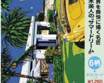 鉛筆画「One summer morning」 B5大サイズ EIJIN SUZUKI Coloring