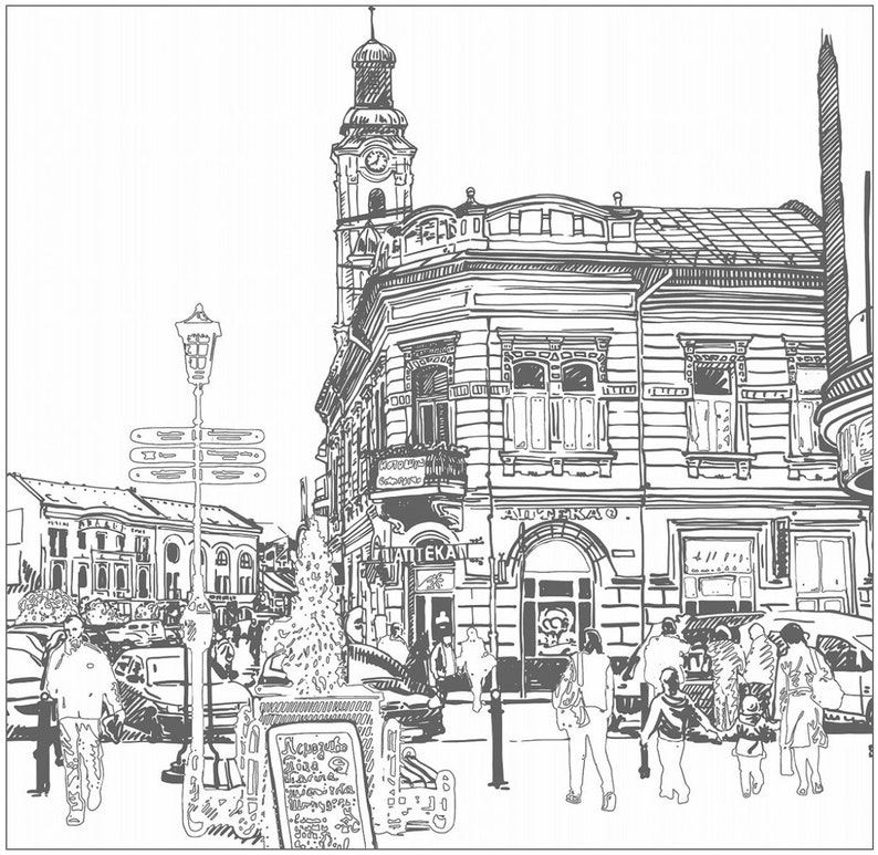 Trip Around the World - Precise Coloring Book - Coloring the World ...