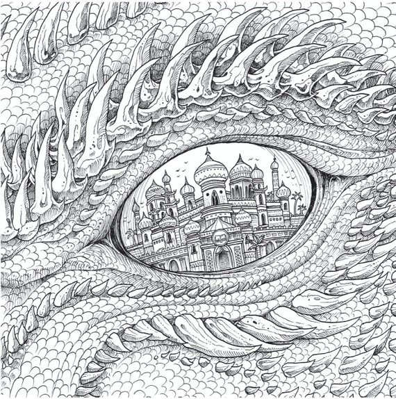 Kerby Rosanes Worlds Within Worlds: Colour New Realms colouring