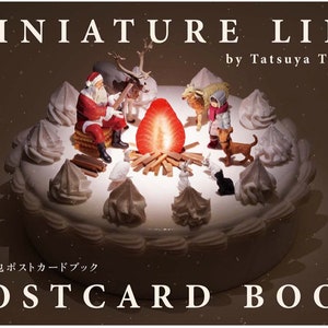 Libro de postales "MINI CARTA DE LA VIDA" de Tatsuya Tanaka (japonés) Tapa dura tankobon - Ilustración de libro de arte japonés