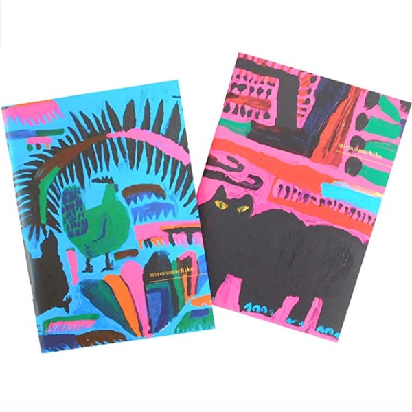 Miroco Machiko A5 Notebook 2 book set Pink Blue - Notebook