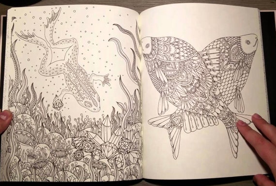Hanna Karlzon SOMMARNATT Summer Night Japanese Coloring Book Craft Book  Illustration 