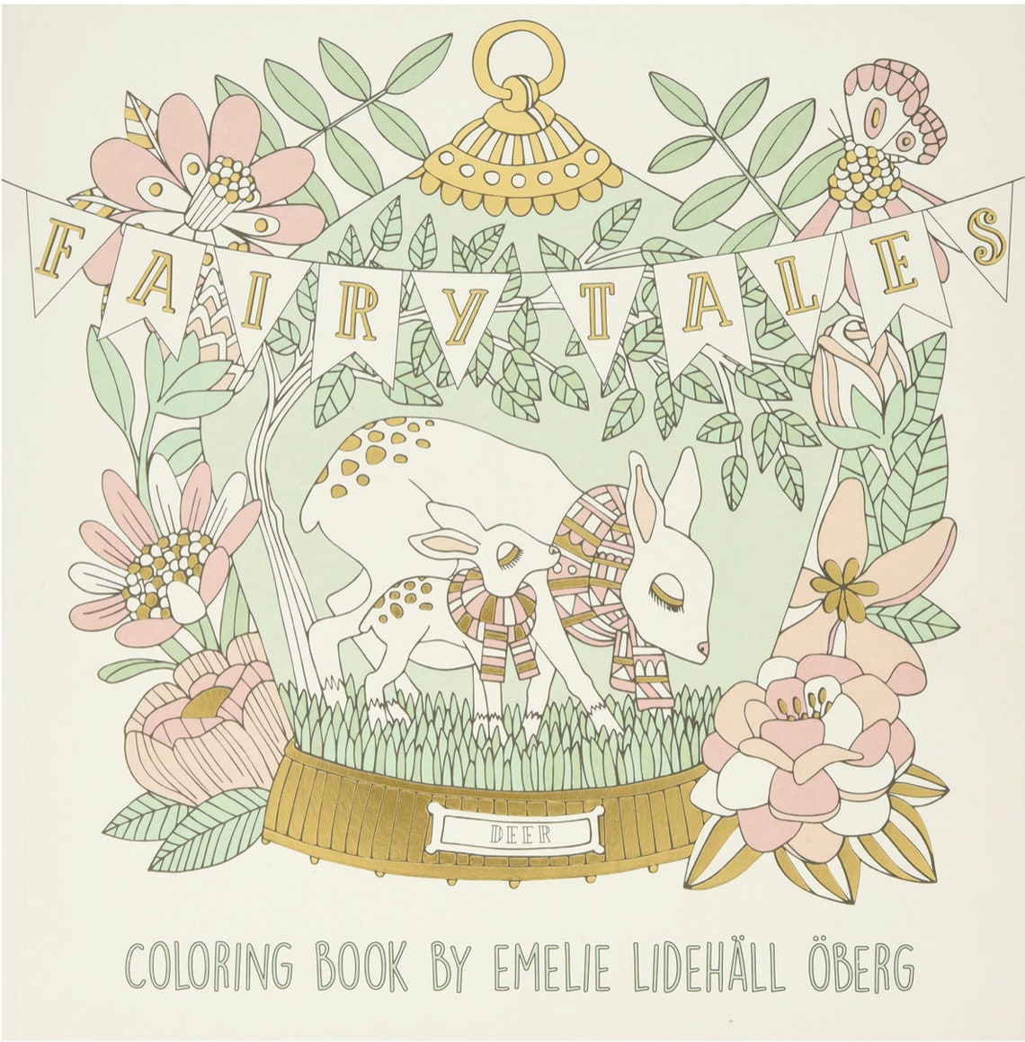 Emelie Lidehall Oberg Fairy Tales colouring Books English - Etsy